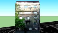 Stambena zgrada , Ulica Visegradska,Beograd,Srbija
