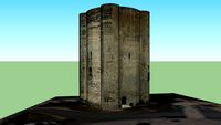 Donjon de Houdan (modèle simple)