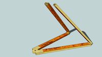 Stanley No 84 Folding Rule