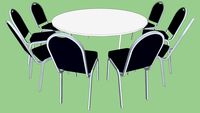 Cabaret table of 8