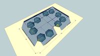 Burning Man Shade Structure - 10 tent