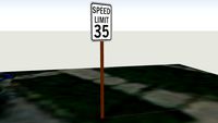 Speed Limit Sign