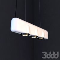 modular, U shape suspended 3x AR111
