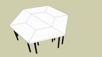 Mesa Hexagonal - Hexagon Table