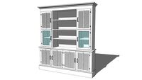 vaisselier COTTAGE CLUB, maisons du monde, ref 122765 prix 1390