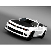 Chevrolet Camaro 1LE - 3D Car for Maya
