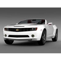 Chevrolet Camaro Convertible Concept - 3D Car for Maya