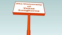 University of Texas Sign #1
