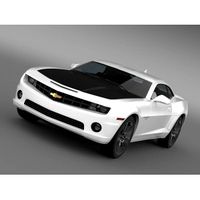 Chevrolet Camaro LS7 2008 - 3D Car for Maya