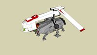Star Wars Republic LAAT carrier