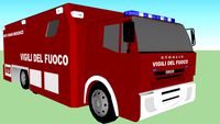 Vigili Del Fuoco Big Emergencies Unit Iveco Stralis