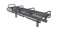 Plexus 3 Seat Bench