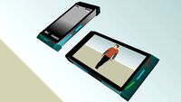 Mobiltelefon, cell phone, portable (MPG-T3505)