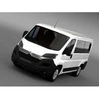 Citroen Jumper Combi L1H1 2014 - 3D Car for Maya