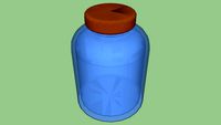 Bocal cylindrique - 01