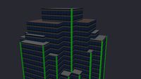 Bank of America Plaza(at Night)
