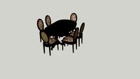 Conjunto jantar classico