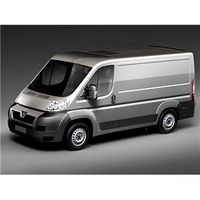 Peugeot Boxer SWB - Fiat Ducato - Citroen Jumper 3D Model
