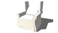 housse COTTAGE blanc froissé, Maisons du monde. Réf: 124695 prix 89