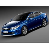 Kia Optima Hybrid 2017 - 3D Model