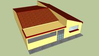 a mozambican house