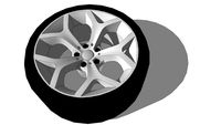 BMW X6 M Rim/Felge
