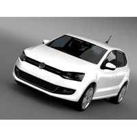 Volkswagen Polo 5d 2009-2013 - 3D Car for Maya