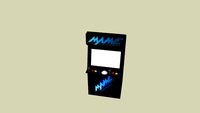MAME game cabinet