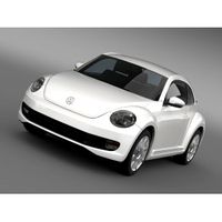 VW I Beetle 2015 - 3D Car for Maya