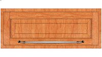 Wall Refrigerator Top Hinge 12Hx24D
