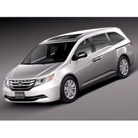 Honda Odyssey 2014 - 3D Model