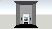 modern fireplace model