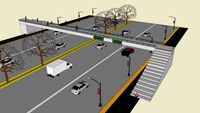 puente peatonal