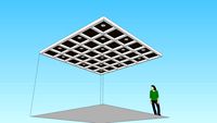 Progetto controsoffitto per arredamento