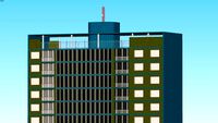 Edificio en ciudad jardin