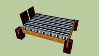 Interlocking Queen Size Bed1