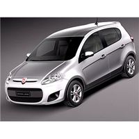 Fiat Palio 2012 3D Model