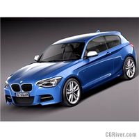 BMW 1 M135i 3door 2013 - 3D Model