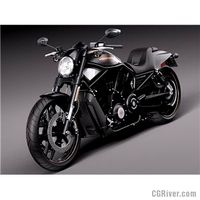 Harley-Davidson V-rod Night Rod Special 2013 - 3D Model