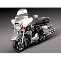 Harley-Davidson Electra Glide Police 2013 - 3D Model