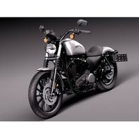 Harley-Davidson Iron 883 2015 - 3D Model