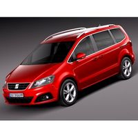 Seat Alhambra 2016 - 3D Model