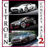 Citroen Concept Pack 2 - 3D Model