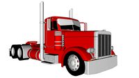 2005 Peterbilt 379EXHD Custom Daycab Model 55343B