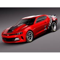 Chevrolet Camaro COPO 2016 - 3D Model
