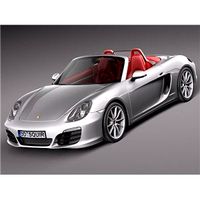 Porsche Boxster S 2013 3D Model