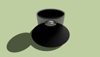 Plastic Volume/Tone Knob