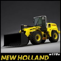 New Holland W170B3d model