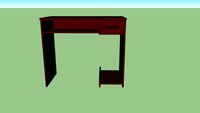 Escritorio para computadora simple con cajon