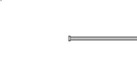 Ejecteur tte cylindrique nitrure non rectifie sous tte